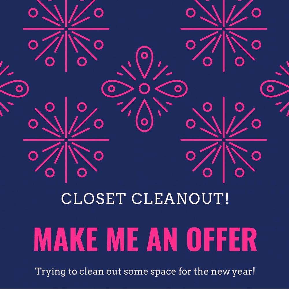 Closet cleanout!
